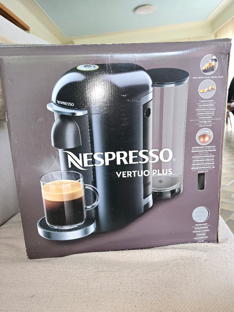 Nespresso vertuo plus, Elektronische apparatuur, Koffiezetapparaten, Ophalen, Espresso apparaat, Nieuw, 1 kopje