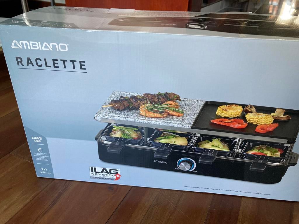 Appareil a raclette, Ophalen, Nieuw