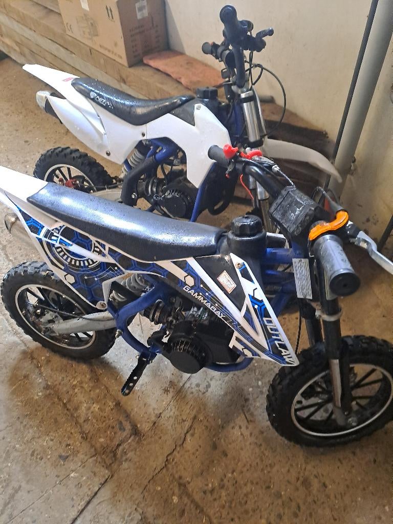 2 kinder crossmotors, Enlèvement, Utilisé