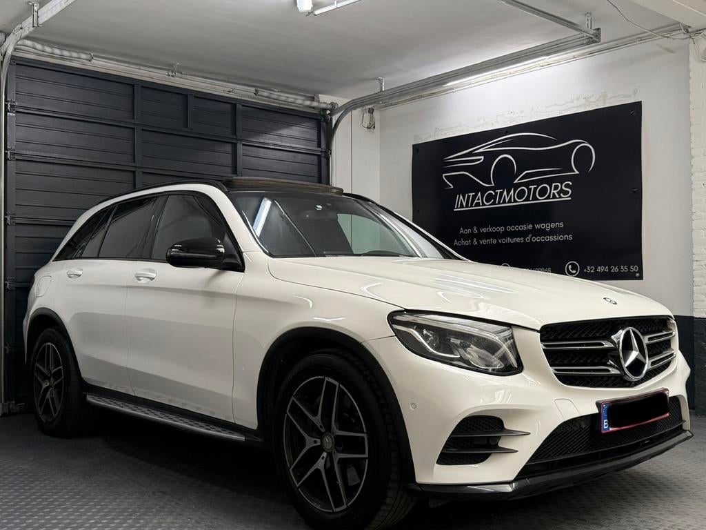 Mercedes-Benz GLC220d 4Matic Pack AMG Night 215.000 KM 2016, Auto's, Automaat, Testrit aan huis, 4 cilinders, 0 kg