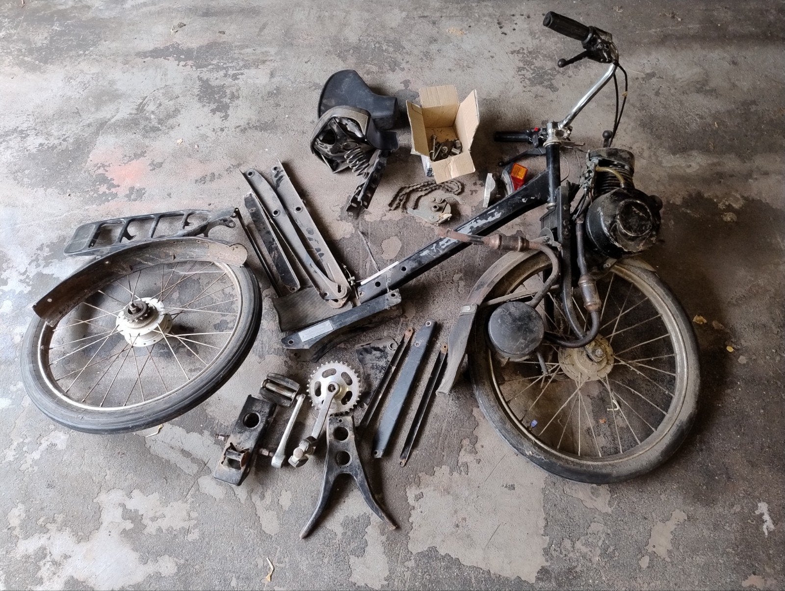 te koop Solex opmaak of onderdelen, Ophalen