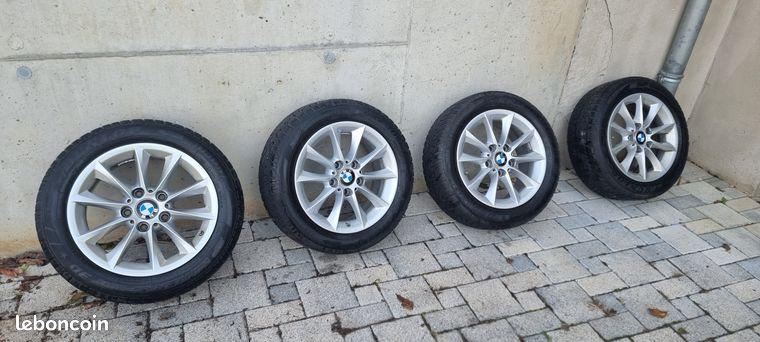 vente jantes bmw 215/55 R17 en très bon état, Autos : Pièces & Accessoires, Enlèvement, Pneu(s)