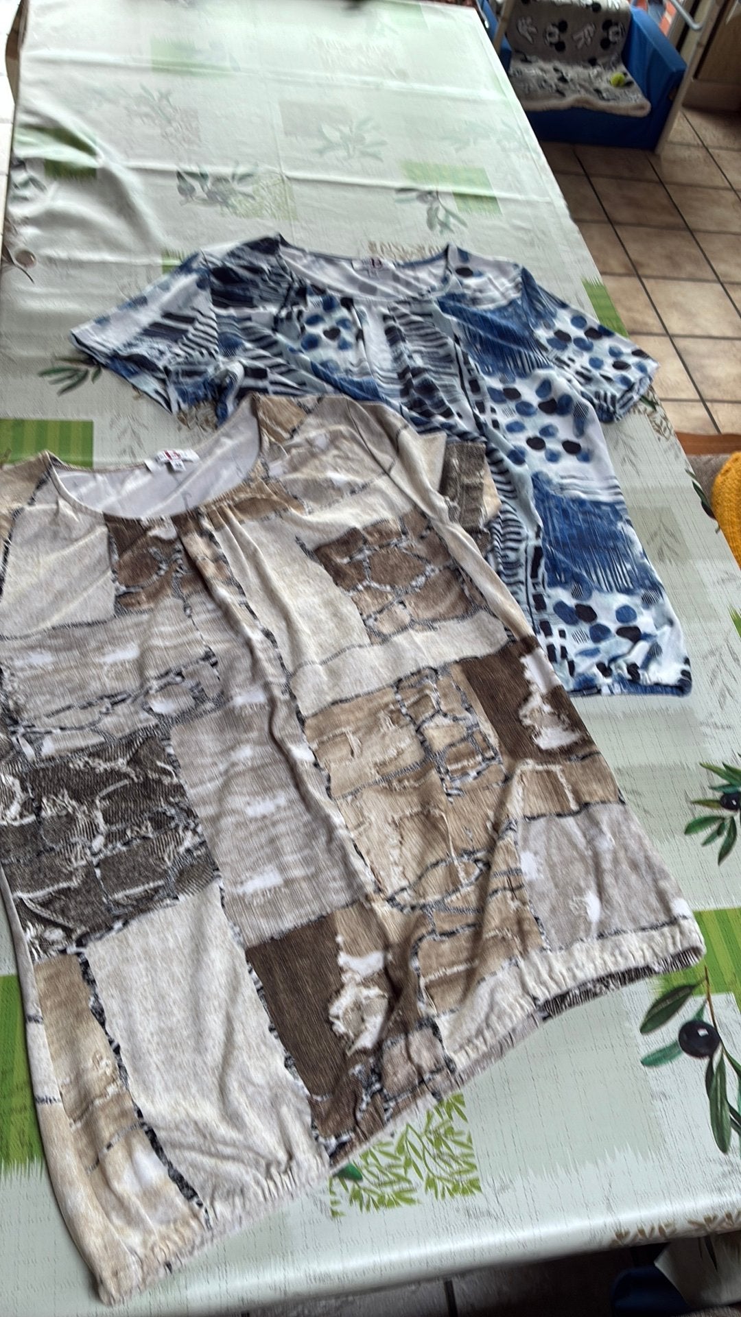 Pakket van 2 dames shirts, Kleding | Dames, Dames-kledingpakketten, Ophalen, Zo goed als nieuw, Maat 42/44 (L)