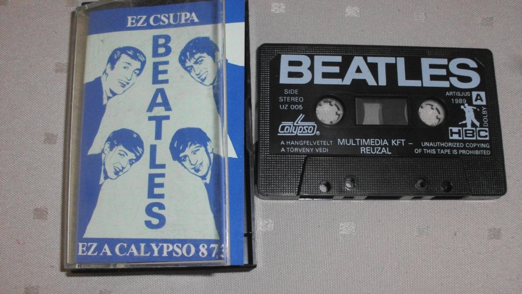 The Beatles  ez a Calypso 873, CD & DVD, Enlèvement ou Envoi, Originale, Comme neuf, 1 cassette audio