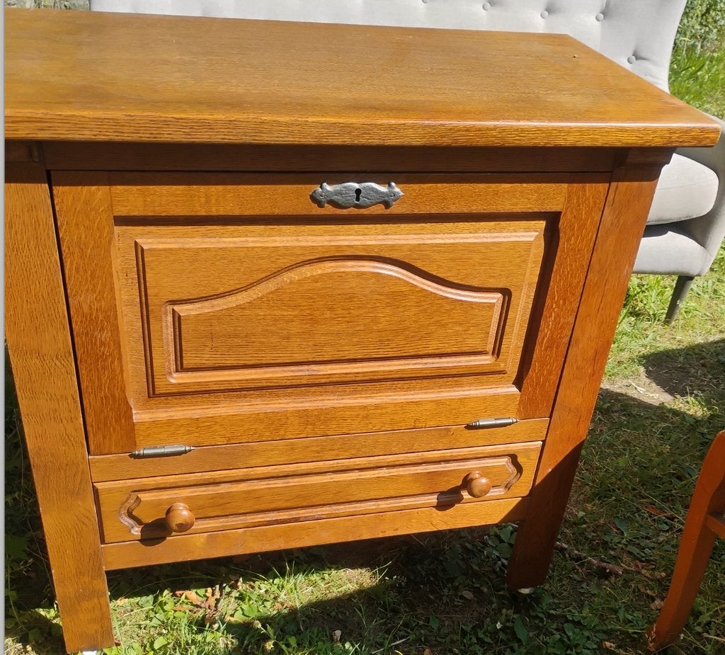 houten kast, Ophalen