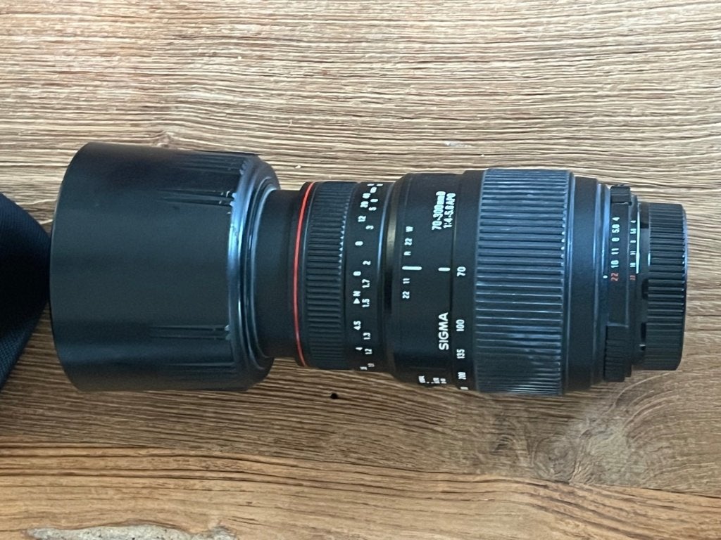 Sigma 70-300mm F4-5.6 APO Macro Super II voor Nikon, Ophalen, Gebruikt, Sigma, Telelens