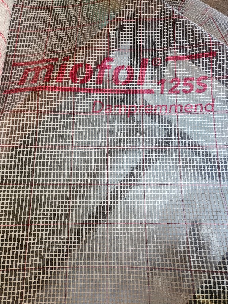 Dampremmende folie miofol 125s, Doe-het-zelf en Bouw, Zeil en Folie, Nieuw, Folie, 15 m² of meer, Ophalen