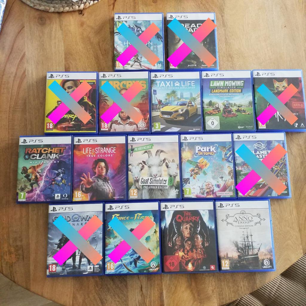 PS5 games, Ophalen of Verzenden, Zo goed als nieuw