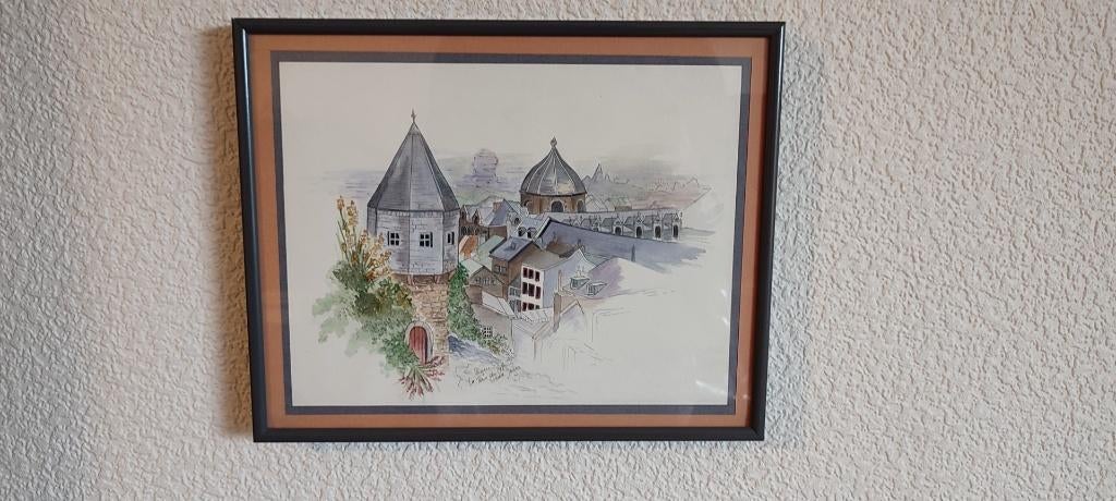 aquarel, Ophalen