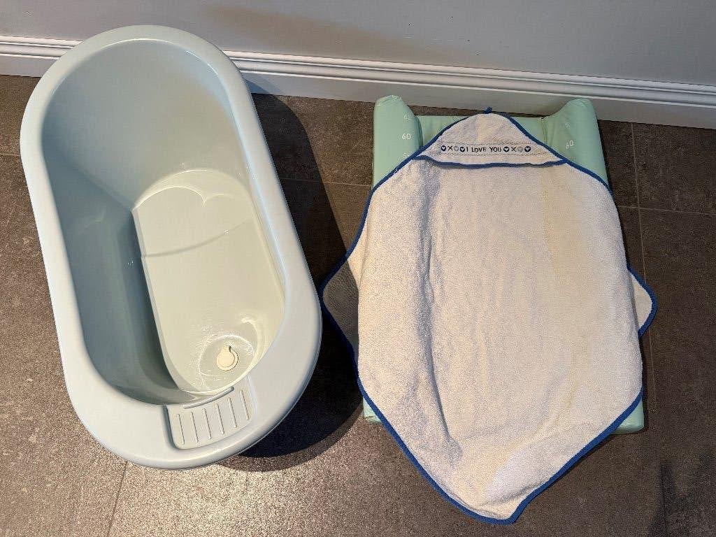 Volledige babybad- en verzorgingsset – Bébé-Jou + Koeka, Enlèvement, Utilisé, Autres types, Bébé-jou