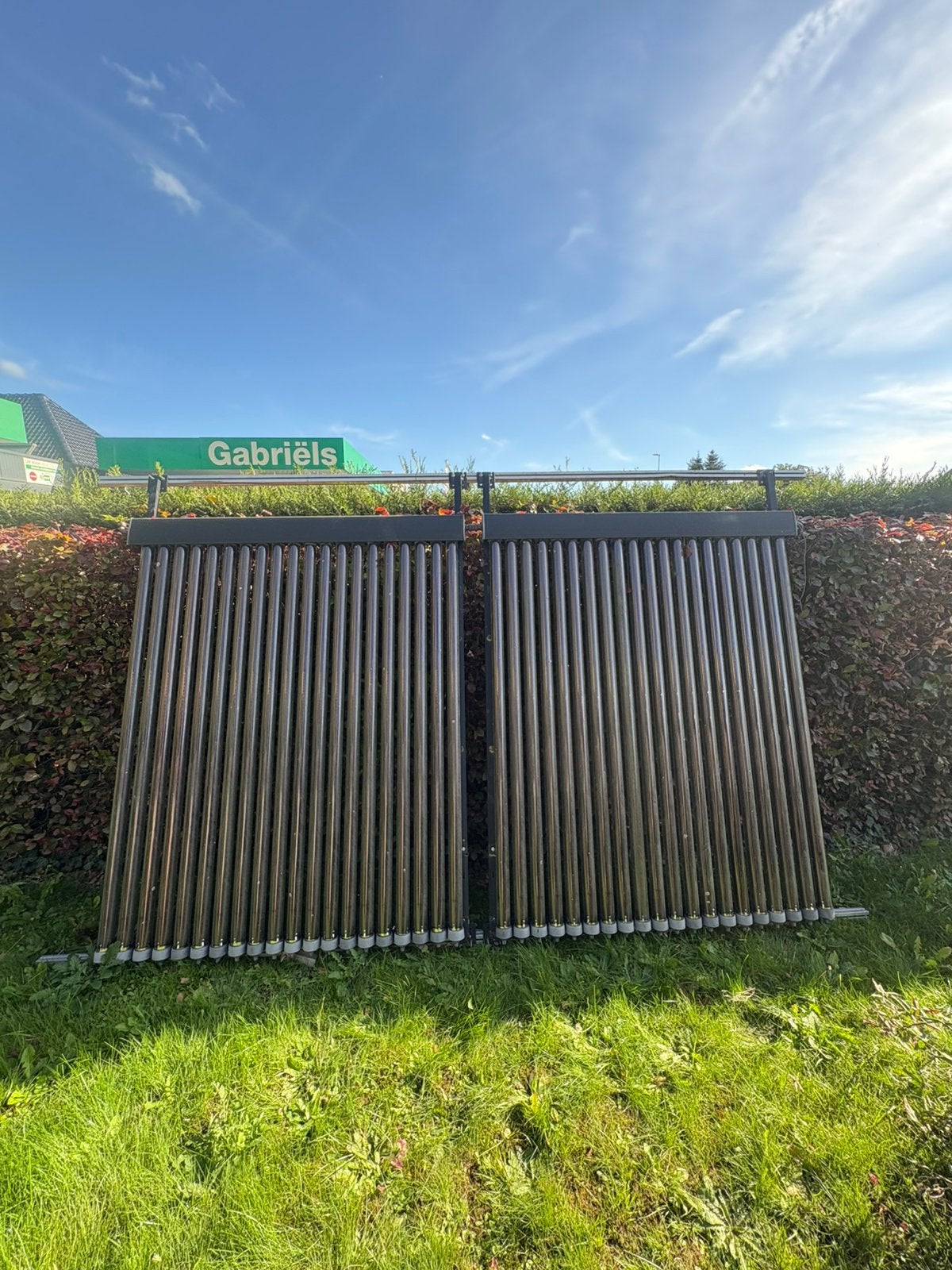 Complete zonneboilerinstallatie, Enlèvement, Utilisé