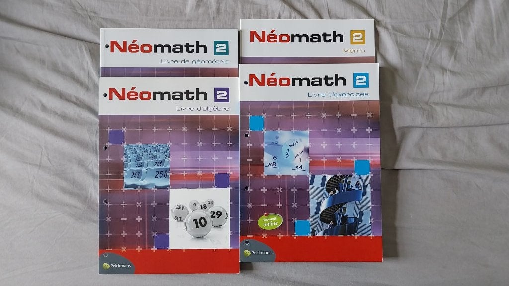 Neomath 2 - 4 livres, Boeken, Schoolboeken, Nieuw, Wiskunde A, VSO, Ophalen