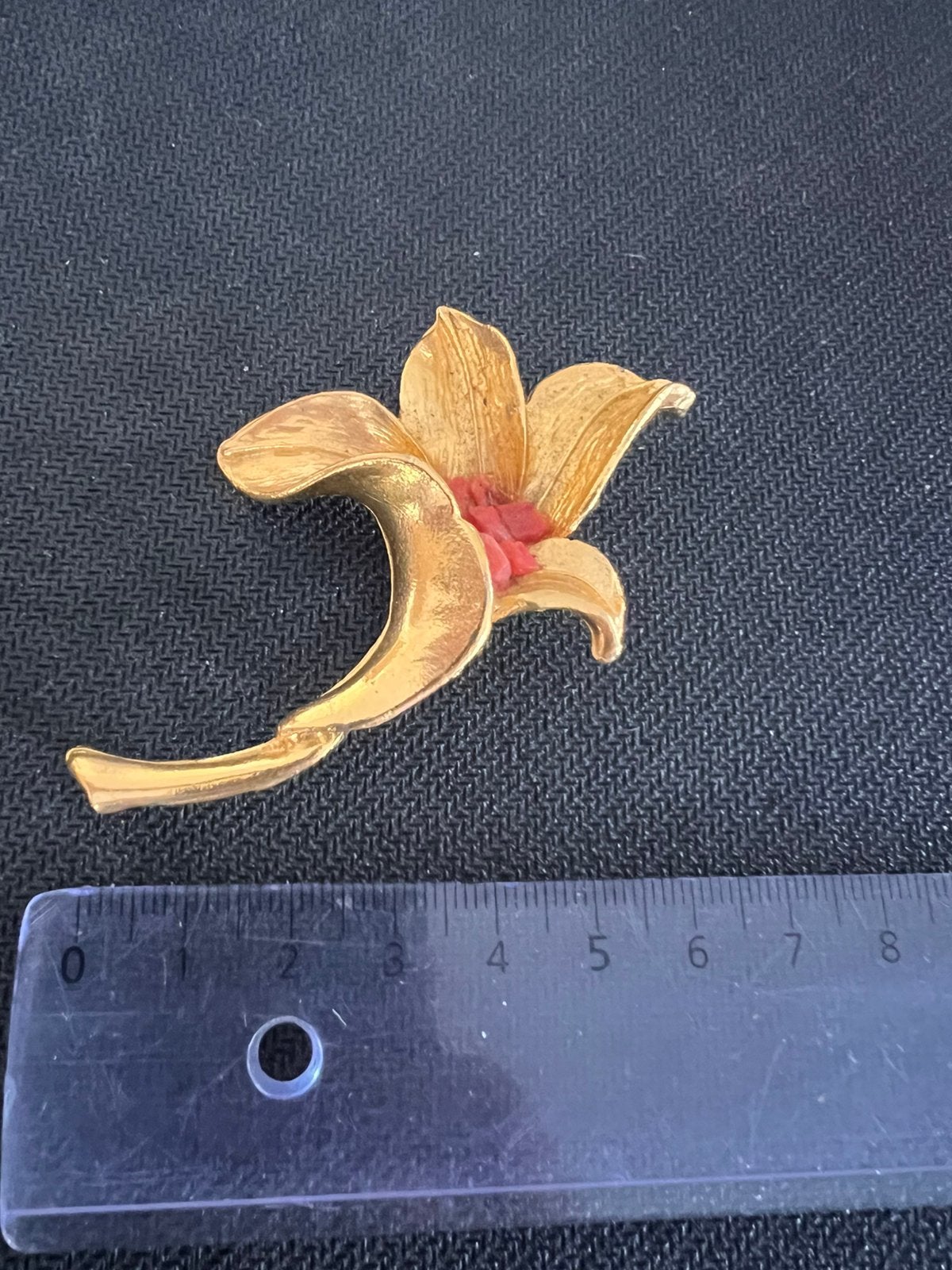 Broche bloem, Handtassen en Accessoires, Ophalen of Verzenden, Zo goed als nieuw