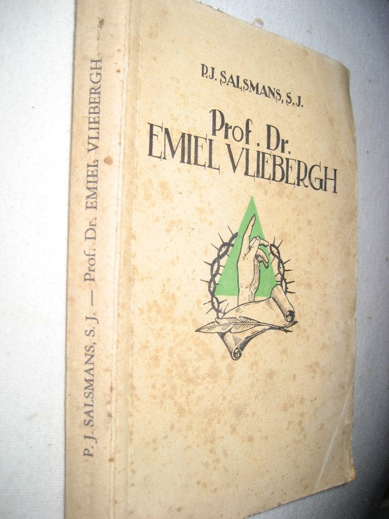 P.J. Salsmans - Prof Dr. Emiel Vliebergh, Antiek en Kunst, Antiek | Boeken en Manuscripten, Ophalen of Verzenden