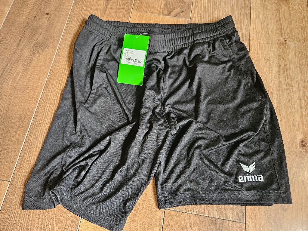 scheidsrechter broekje zwart (nieuw) -, Sports & Fitness, Football, Taille M, Enlèvement, Neuf, Pantalon