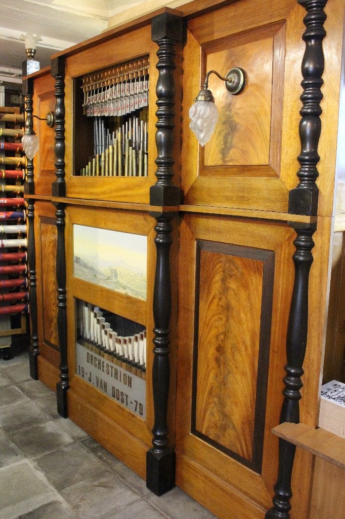 Unieke  Orchestrion dubbele Ruth style 39, Ophalen
