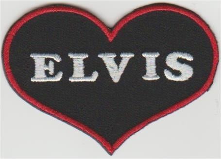Elvis stoffen opstrijk patch embleem #7, Collections, Musique, Artistes & Célébrités, Neuf, Vêtements, Envoi