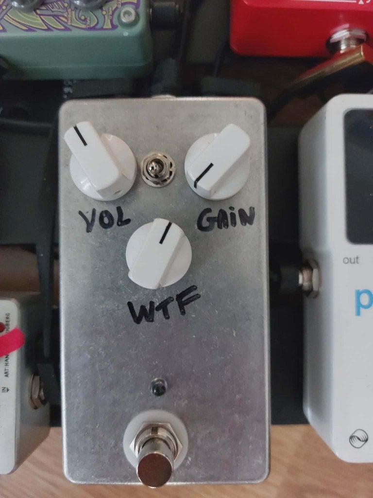 WTF Fuzz clone, Enlèvement ou Envoi, Comme neuf, Distortion, Overdrive ou Fuzz