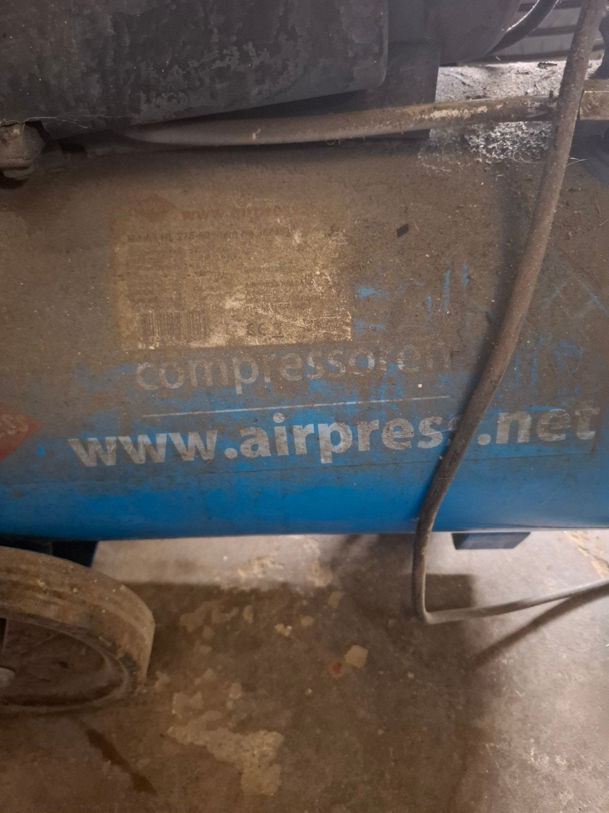 compresseur 50 litres, Enlèvement