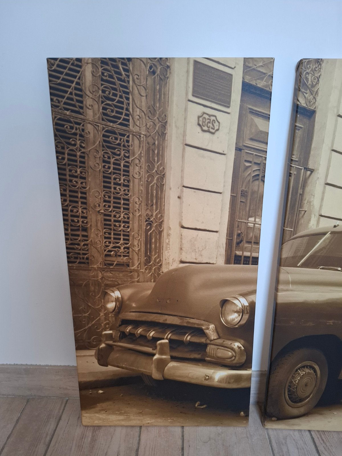 3-delig canvas, Huis en Inrichting, Ophalen, Gebruikt