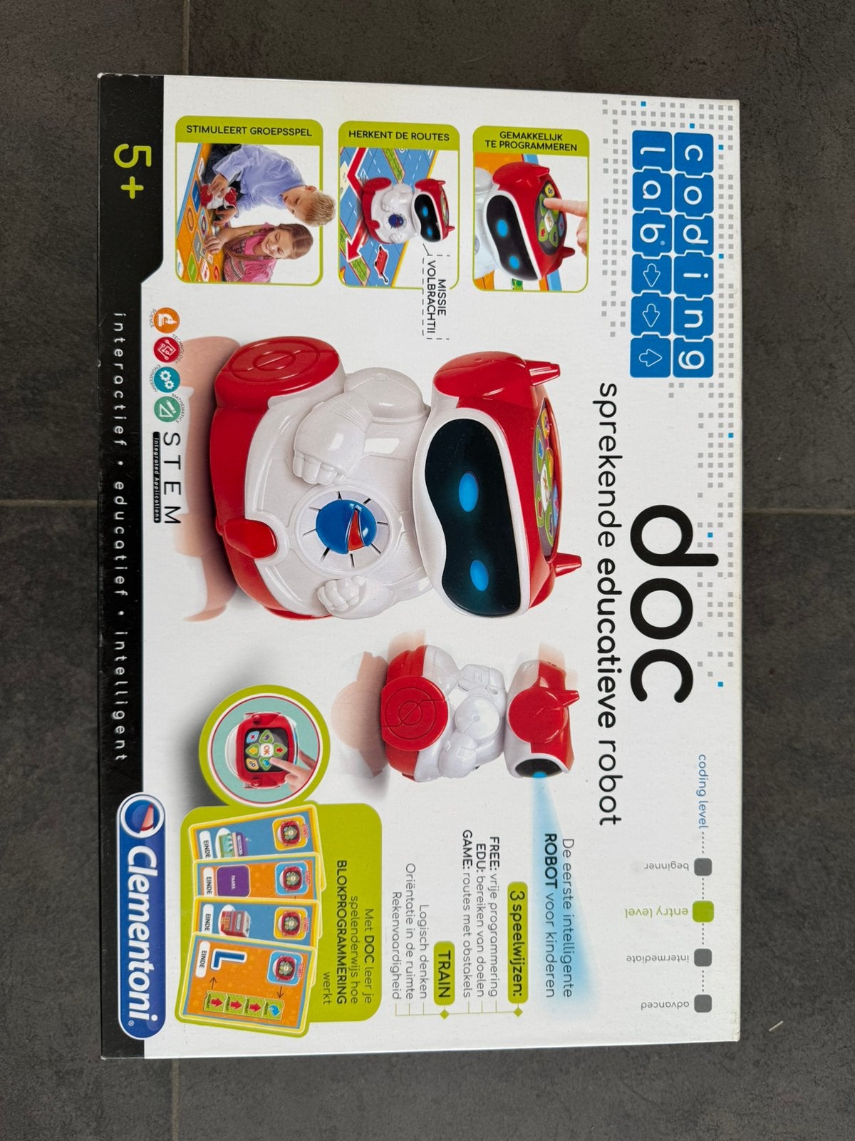 Sprekende educatieve robot doc, Kinderen en Baby's, Ophalen, Nieuw, Ontdekken, Met licht
