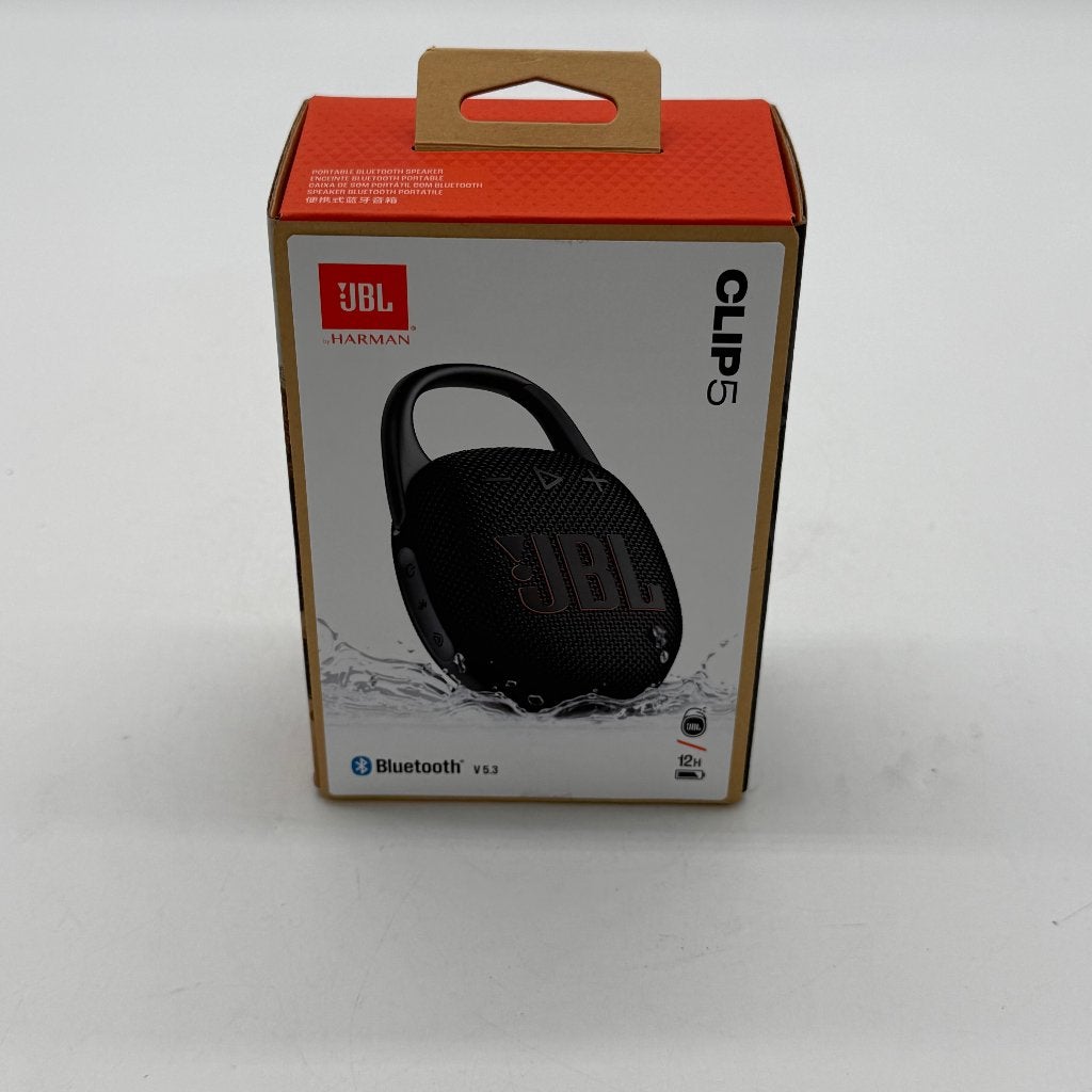 JBL Clip 5 Bluetooth speaker - nieuw in doos, Neuf, Enceinte portable, Bluetooth, Enlèvement ou Envoi