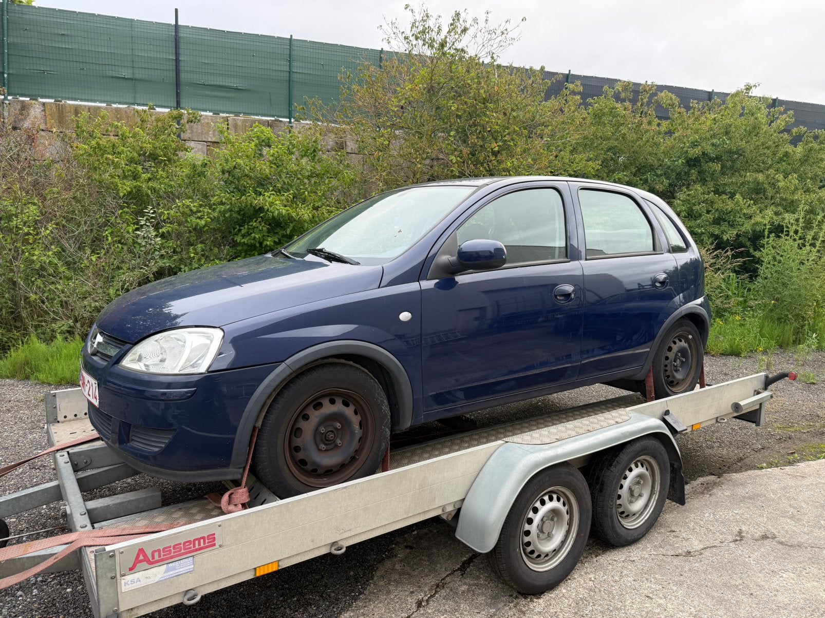 Opel corsa motor kapot, Auto's, Berline, Particulier, Corsa, Te koop