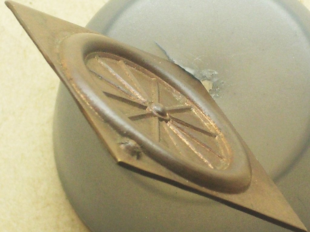 Épreuve à l'emboutissage de roue Cycliste belge mod. 1928-35, Collections, Envoi, Armée de terre, Emblème ou Badge