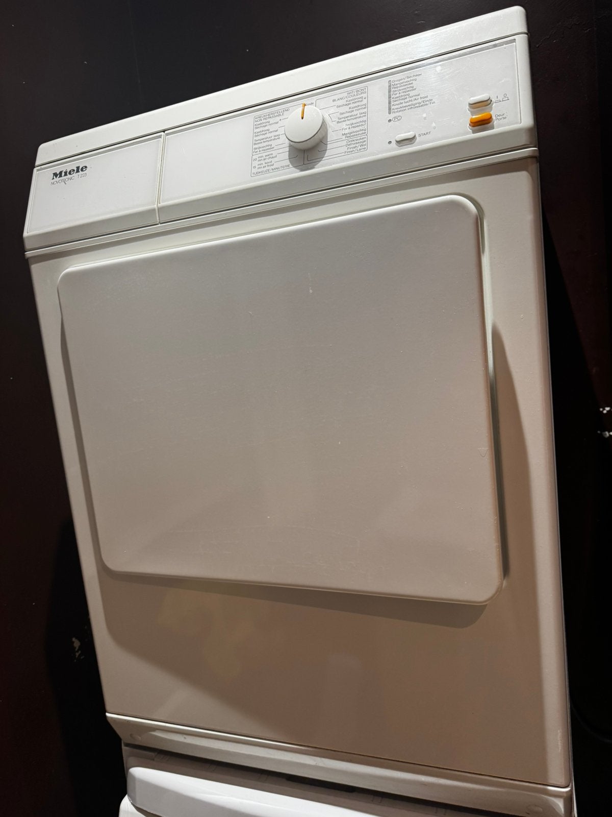 Miele droogkast op afvoer. Werkt perfect., Elektronische apparatuur, Droogkasten, Ophalen, Gebruikt