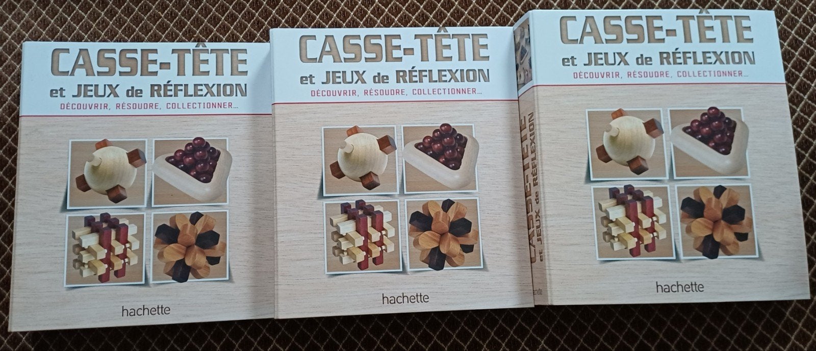 Collection complète 45 Casse-Tête en Bois Hachette – NEUFS s, Enlèvement
