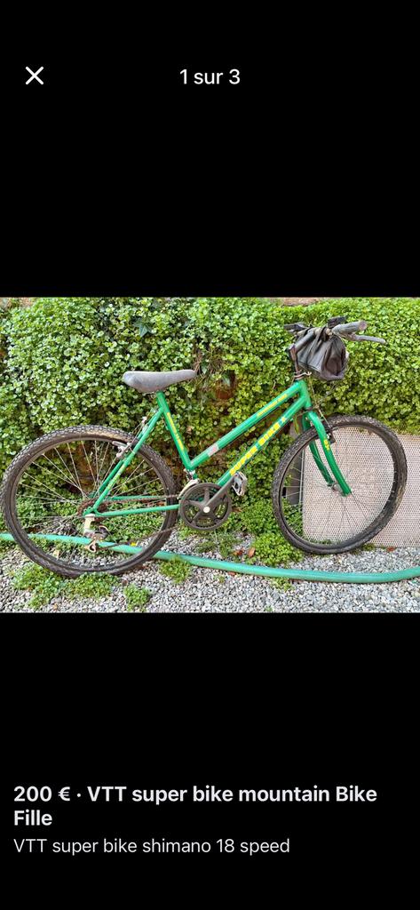 VTT filles, Enlèvement, Comme neuf