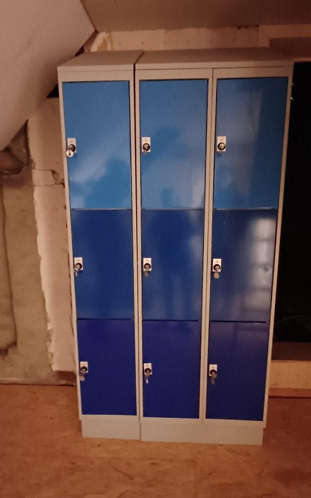 Metalen locker, Ophalen, Gebruikt, Staat nog in orde