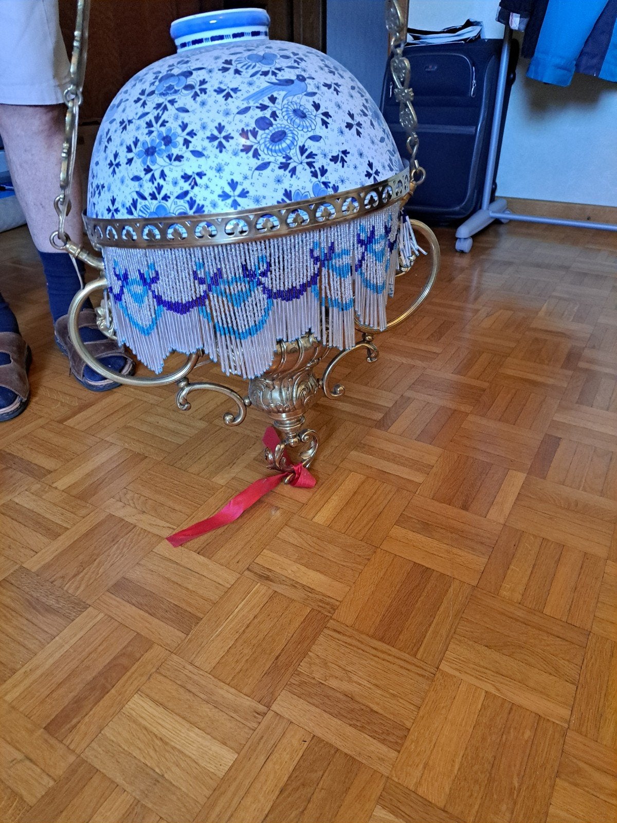 luster, Ophalen
