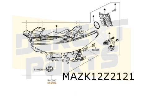 Mazda 3 (3/19-) Koplamp Links (LED/adaptief) Origineel! BGKN, Auto-onderdelen, -, Verzenden, -, Nieuw