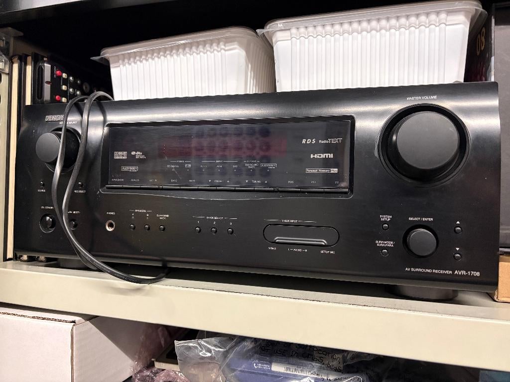 Récepteur DENON AVR  1708, Enlèvement ou Envoi, Denon, Utilisé, 120 watts ou plus