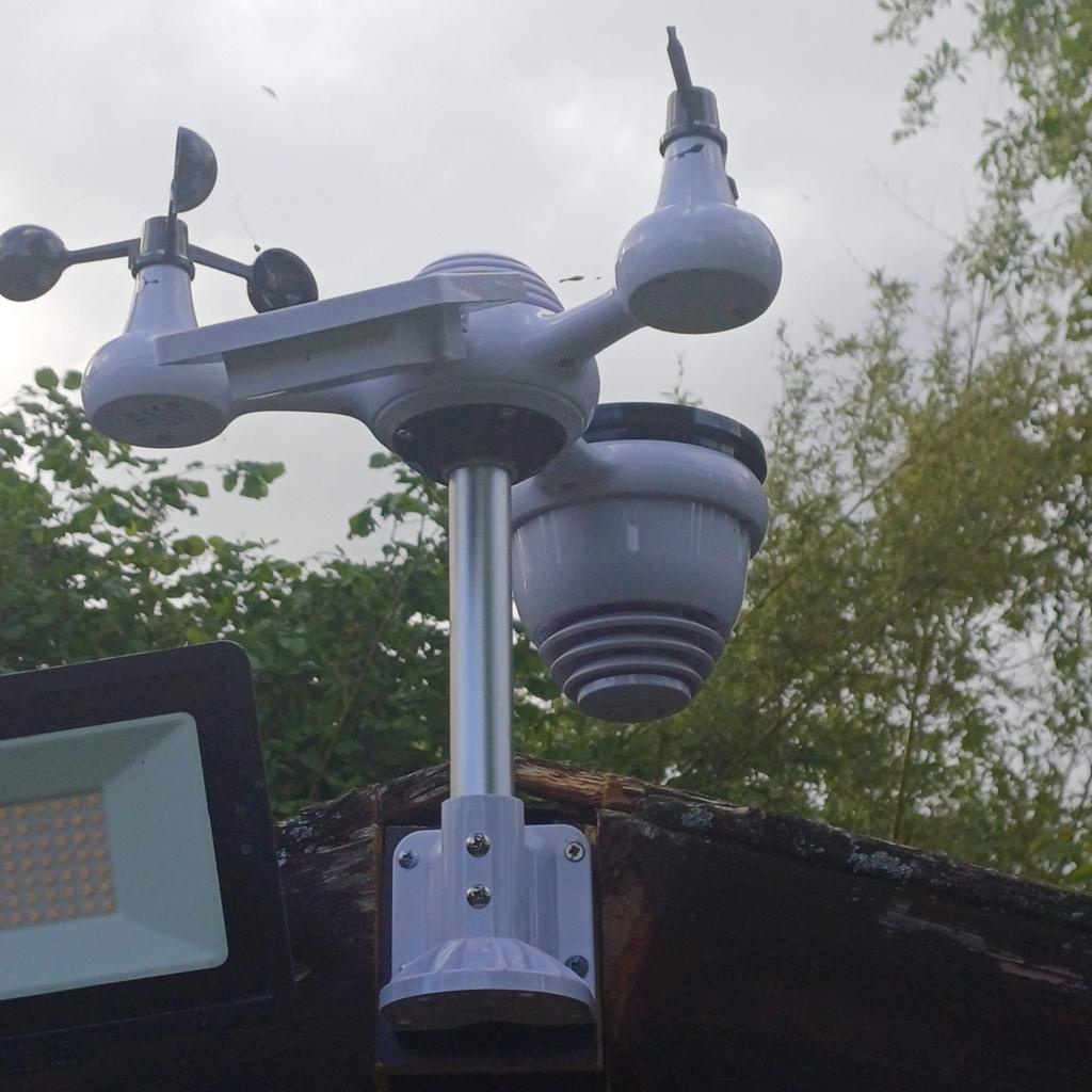 Vevor weerstation, Enlèvement, Station météo