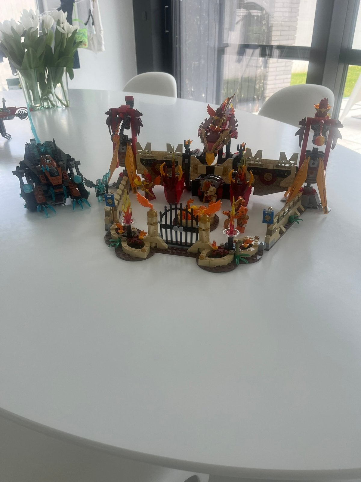 Lego Chima Flying Phoenix Fire Temple, Enlèvement, Comme neuf