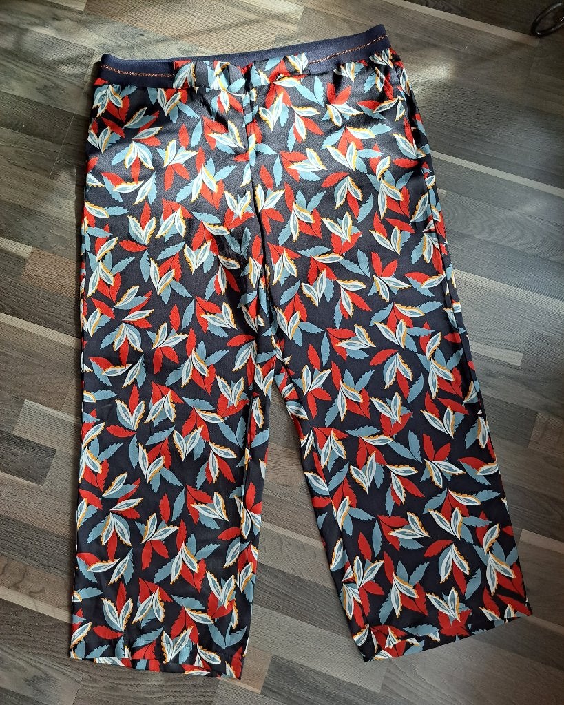 Palazzo broek Gerry Weber mt 50, nieuw, Kleding | Dames, Grote Maten, Meerkleurig, Ophalen of Verzenden, Zo goed als nieuw, Gerry Weber