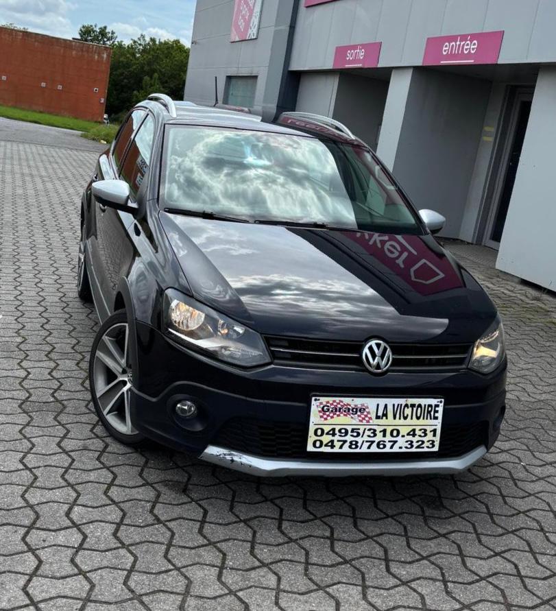 Volkswagen Cross Polo 1.2 tdi 2011 année 55kw 0032478767323, Auto's, Volkswagen, Voorwielaandrijving, Euro 5, Zwart, 1199 cc