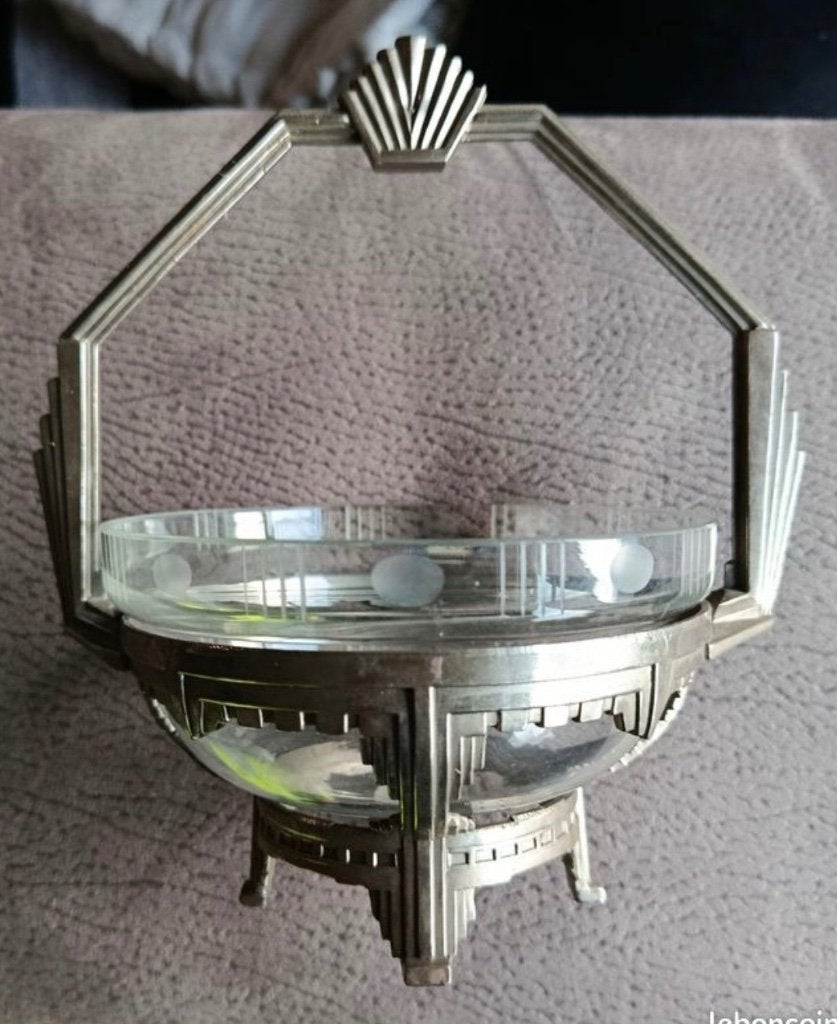 Art deco suikerpot, Ophalen of Verzenden