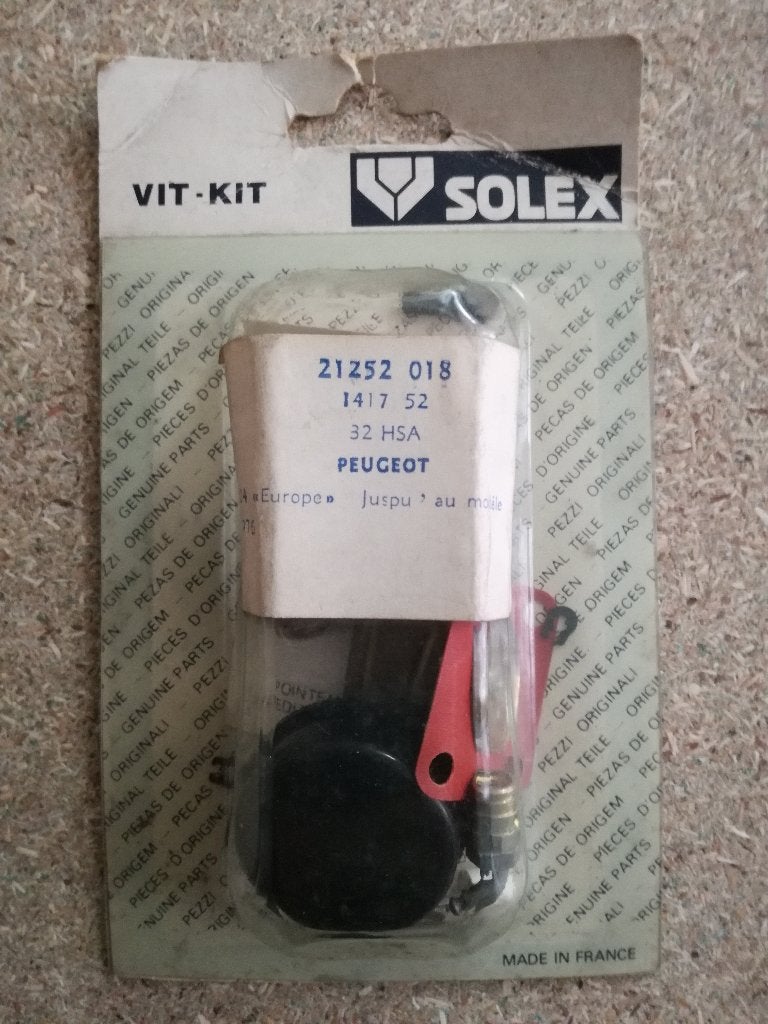 PEUGEOT 104 - Kit Full réparation carburateur SOLEX - NEUF, Autos : Pièces & Accessoires, Enlèvement ou Envoi, Neuf, Pièces Oldtimer ou Ancêtre