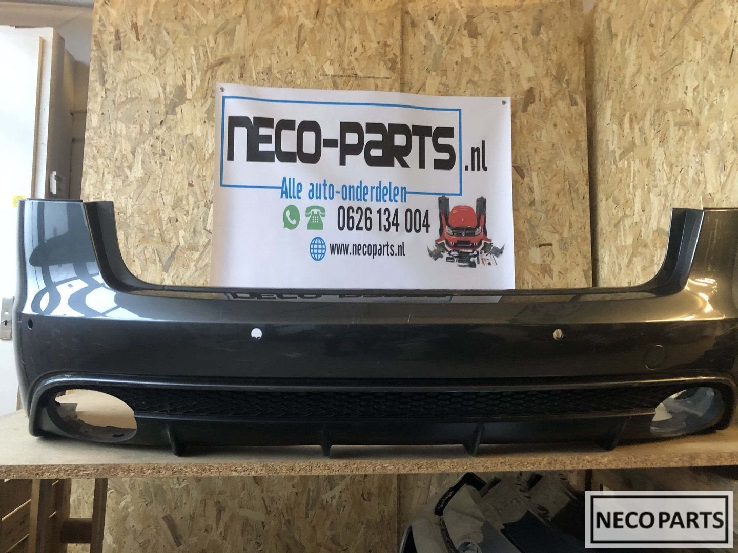 Audi A4 B8 8K RS4 facelift 2012-2015 bumper achterbumper, Gebruikt, -, -, Achter