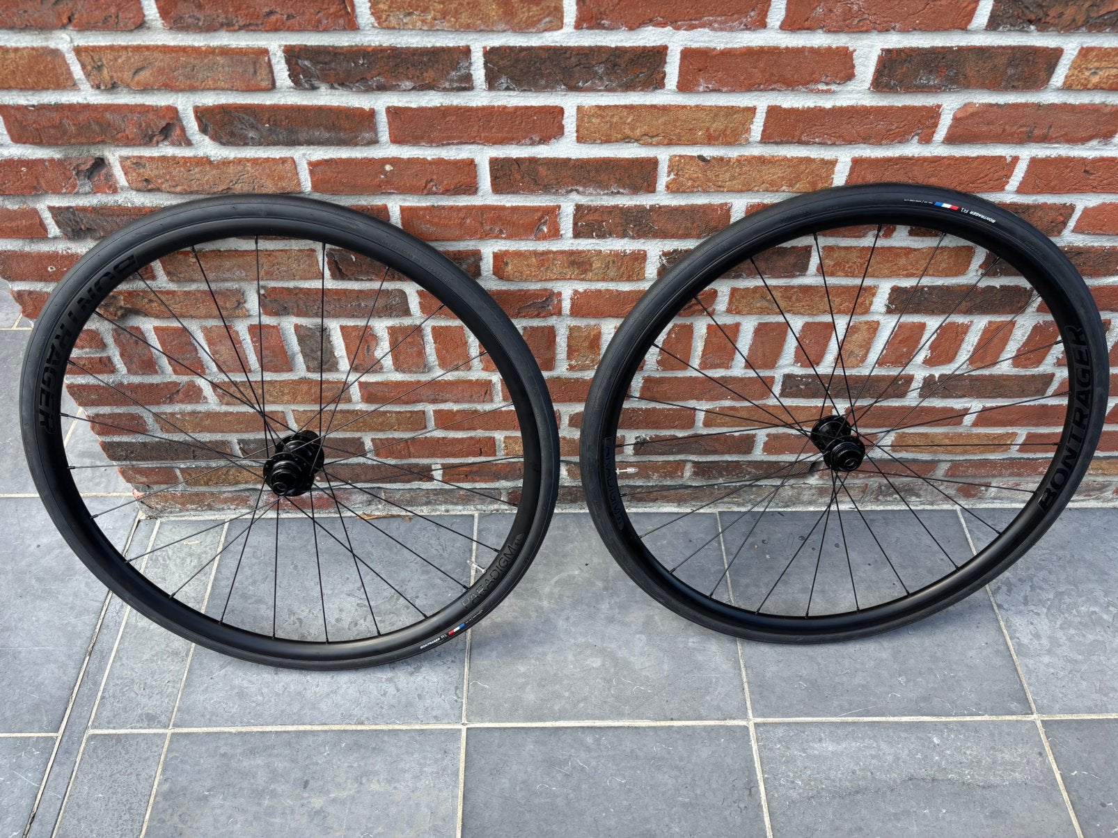 Bontrager Paradigm SL velgen voor disc + Bontrager R1 banden, Fietsen en Brommers, Fietsonderdelen, Ophalen, Nieuw, Wiel