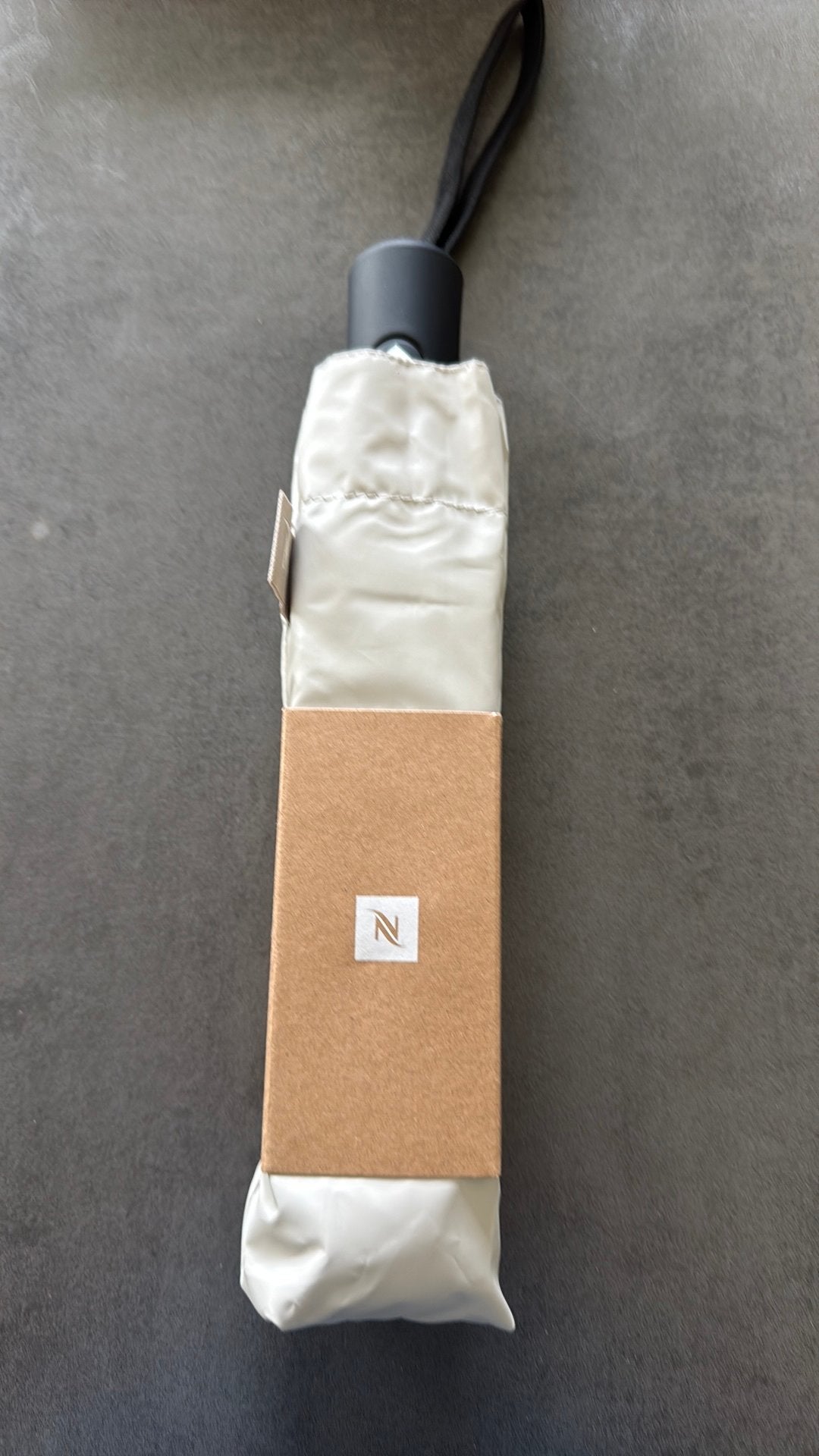 Nespresso paraplu nieuw, Ophalen of Verzenden, Nieuw, Grijs