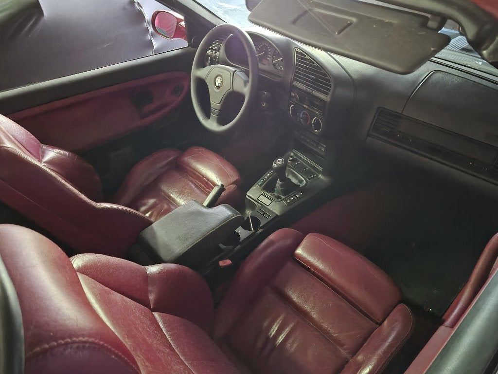BMW E36 325i Cabriolet, Auto's, Automaat, 4 zetels, Achterwielaandrijving, Cabriolet