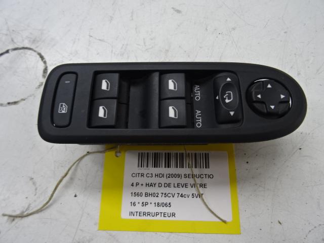 COMMUTATEUR Citroën C3 (SC) (01-2009/01-2017) (96652236), Utilisé, Citroën