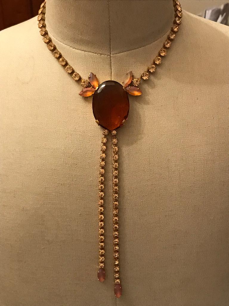 COLLIER et B.O.   - Parure estivale -, Bijoux, Sacs & Beauté, Colliers, Enlèvement ou Envoi, Neuf, Brun, Autres matériaux