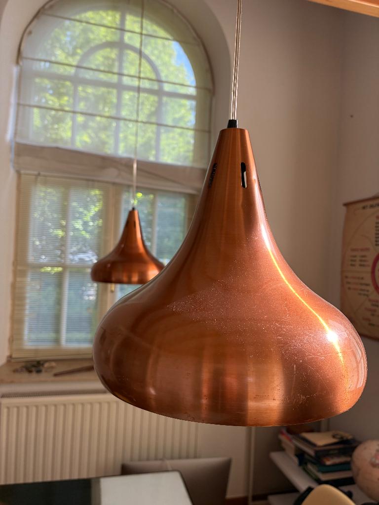(Biljart) tafel lampen, Enlèvement, Utilisé, Métal, Moins de 50 cm