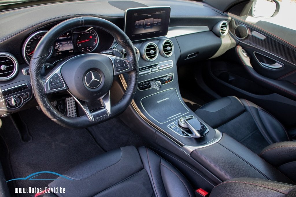 Mercedes-Benz C63 AMG 4.0 V8 BiTurbo/Historique, Achat, Entreprise, Entretenue par le concessionnaire, Noir