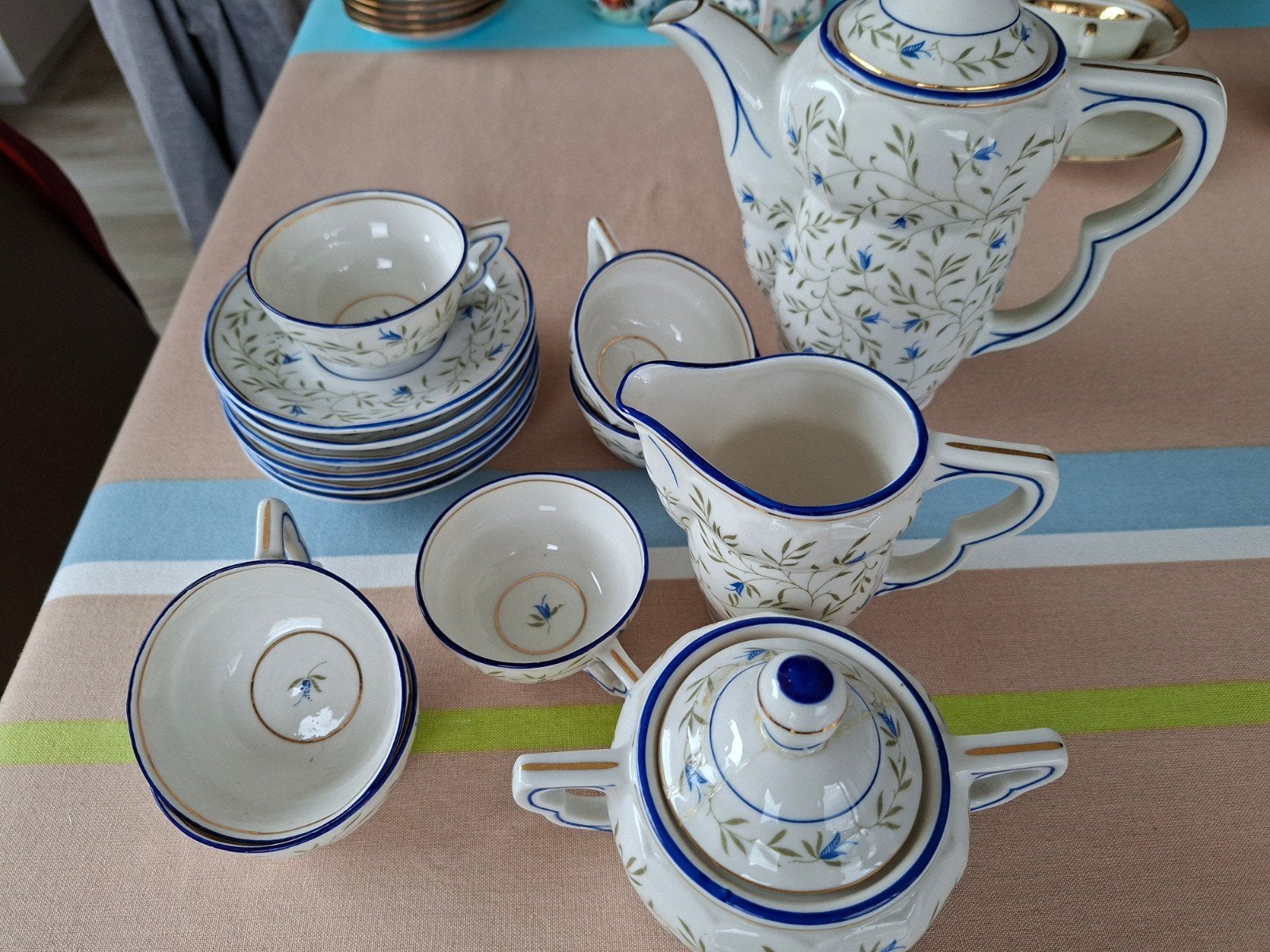 mini koffieservies / 6-delig, Ophalen